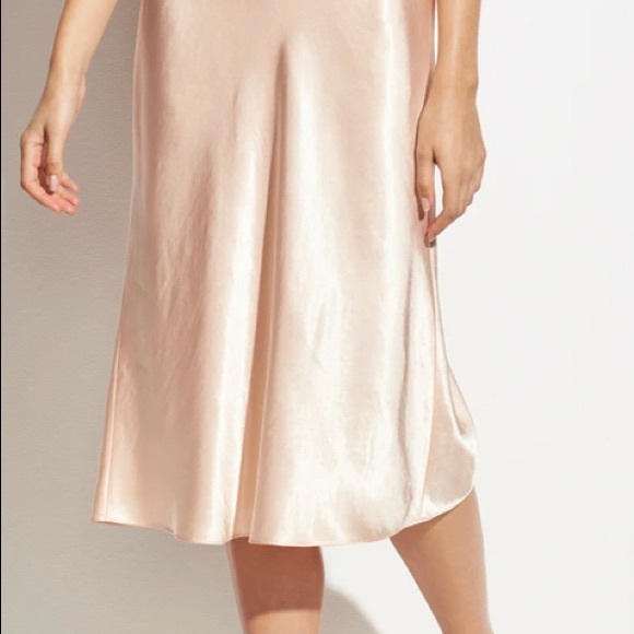 Vince Silk Midi Skirt - Picture 2 of 4